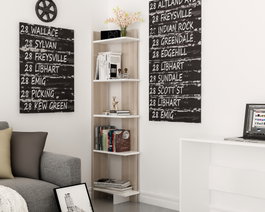 Hanah Home Estantería Als - Córdoba, Blanco
